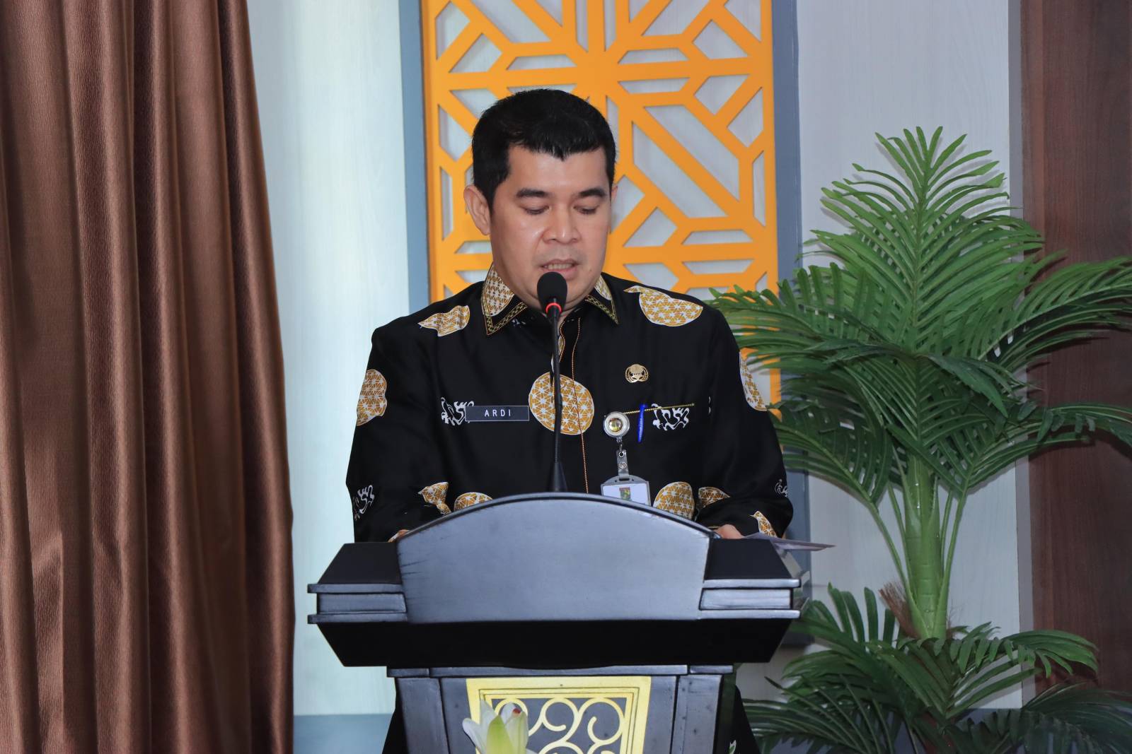 Penjabat (Pj) Sekretaris Daerah Kabupaten Kampar, Ardi Mardiansyah