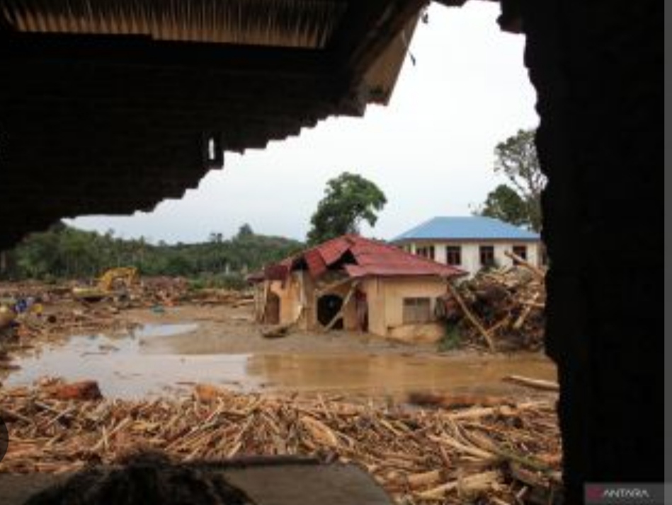Kawasan terdampak banjir di Sumut/Antara