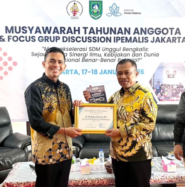 Ditaja IPEMALIS Jakarta Wakil Bupati Bengkalis Hadiri FGD
