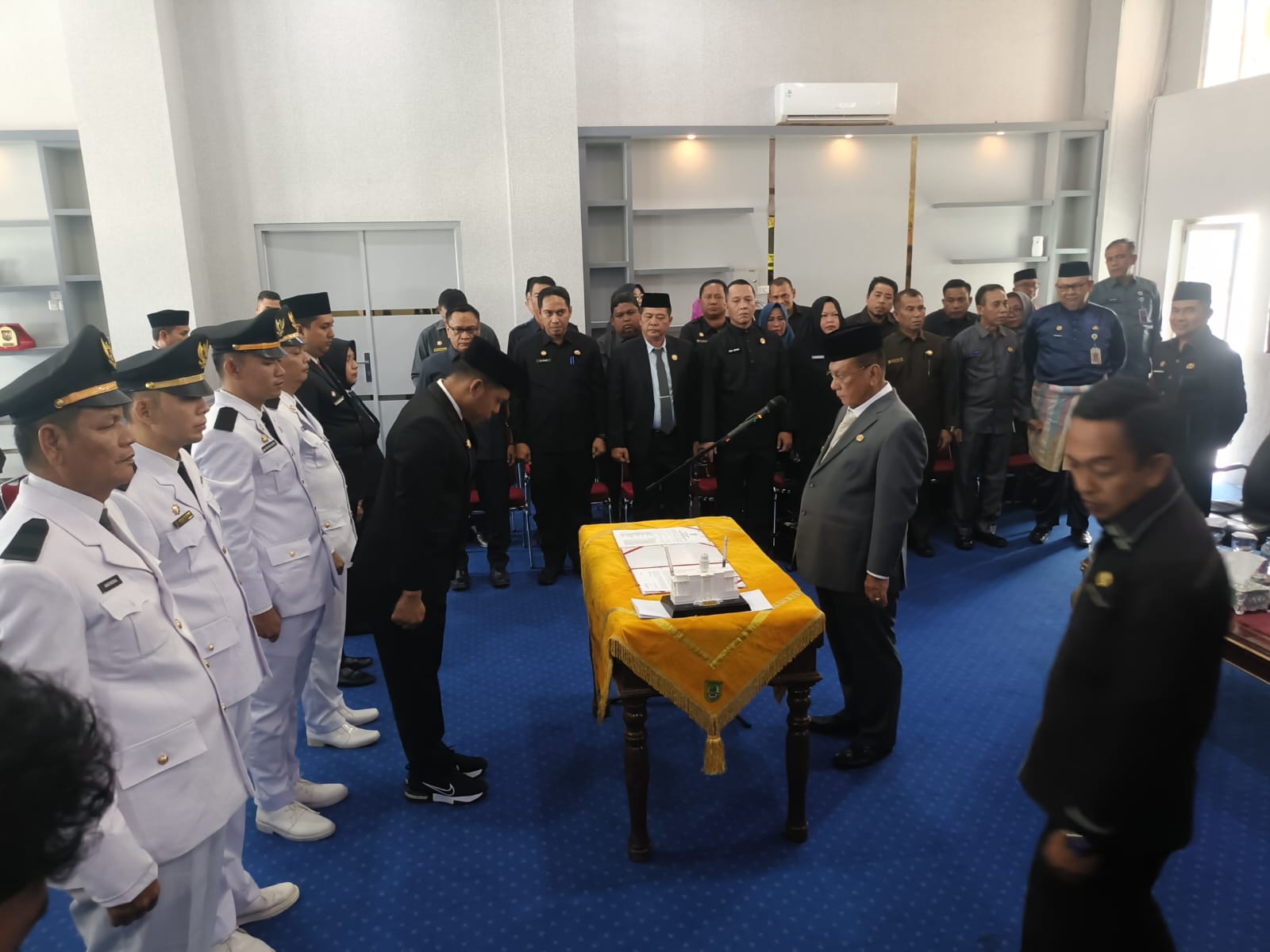Pelantikan pejabat Pemkab Rokan Hilir