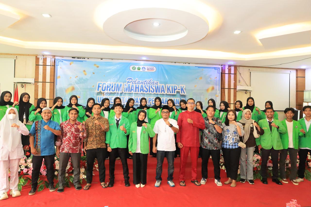 Pelantikan Forum Mahasiswa KIP-Kuliah Universitas Pasir Pengaraian Periode 2026/2027