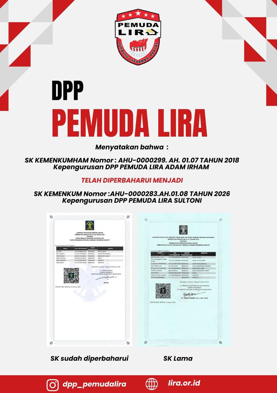 SKK DPP Pemuda LIRA