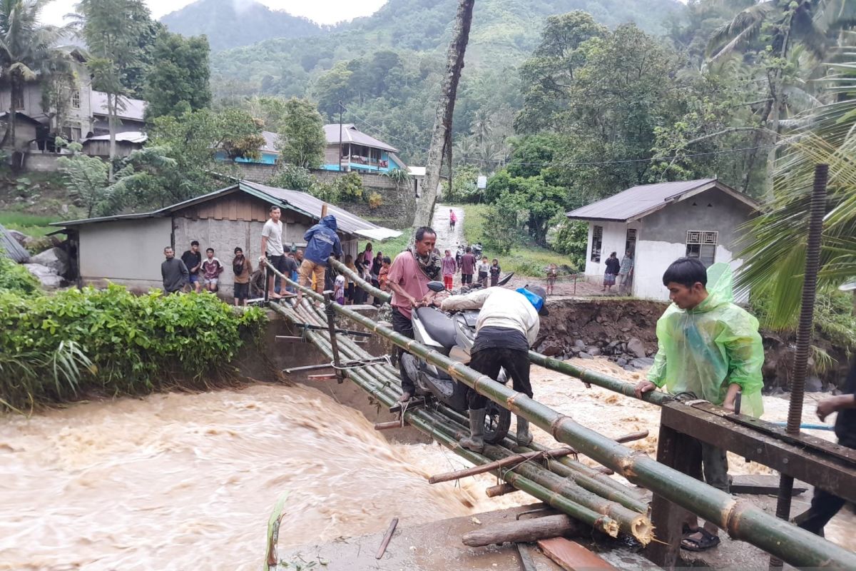Kawasan terdampak bencana di Kabupaten Solok