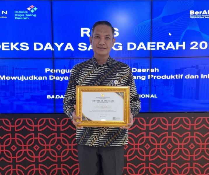 Kepala Balitbang Pekanbaru Alek Kurniawan. Foto: Istimewa.