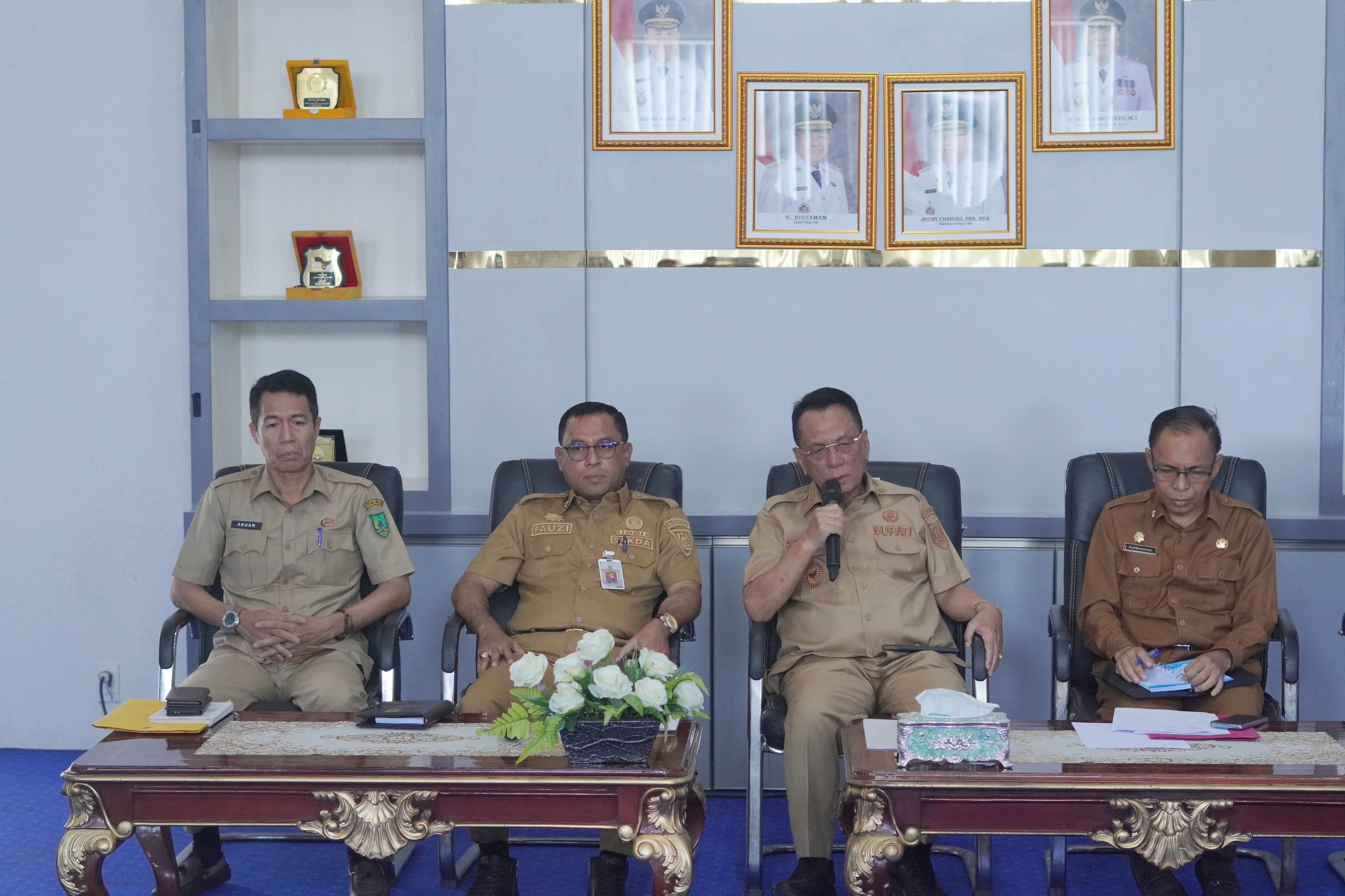 Rakor Pemkab Rokan Hilir