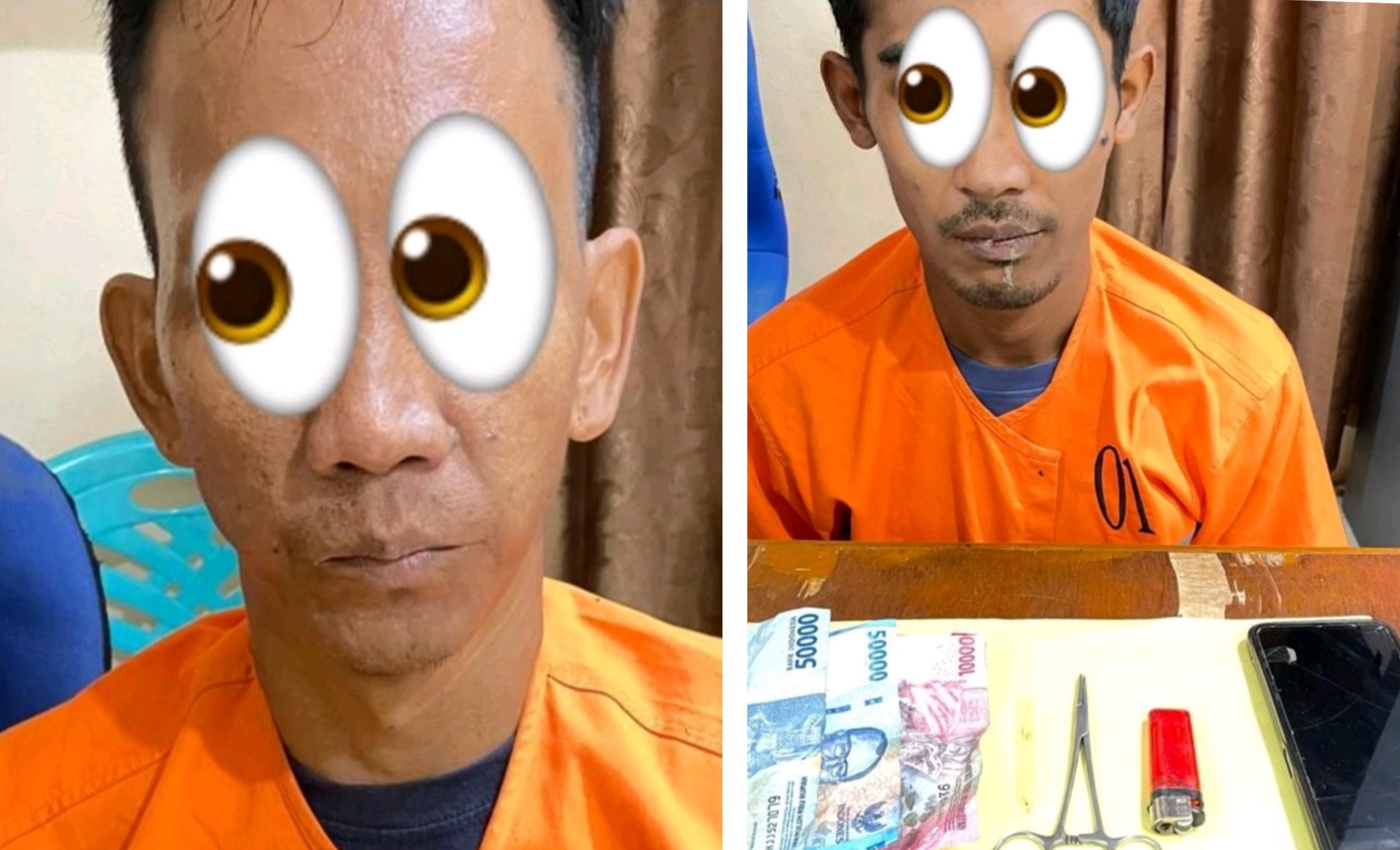 Polsek Siak Kecil Meringkus Transaksi Sabu, Dua Orang Diamankan