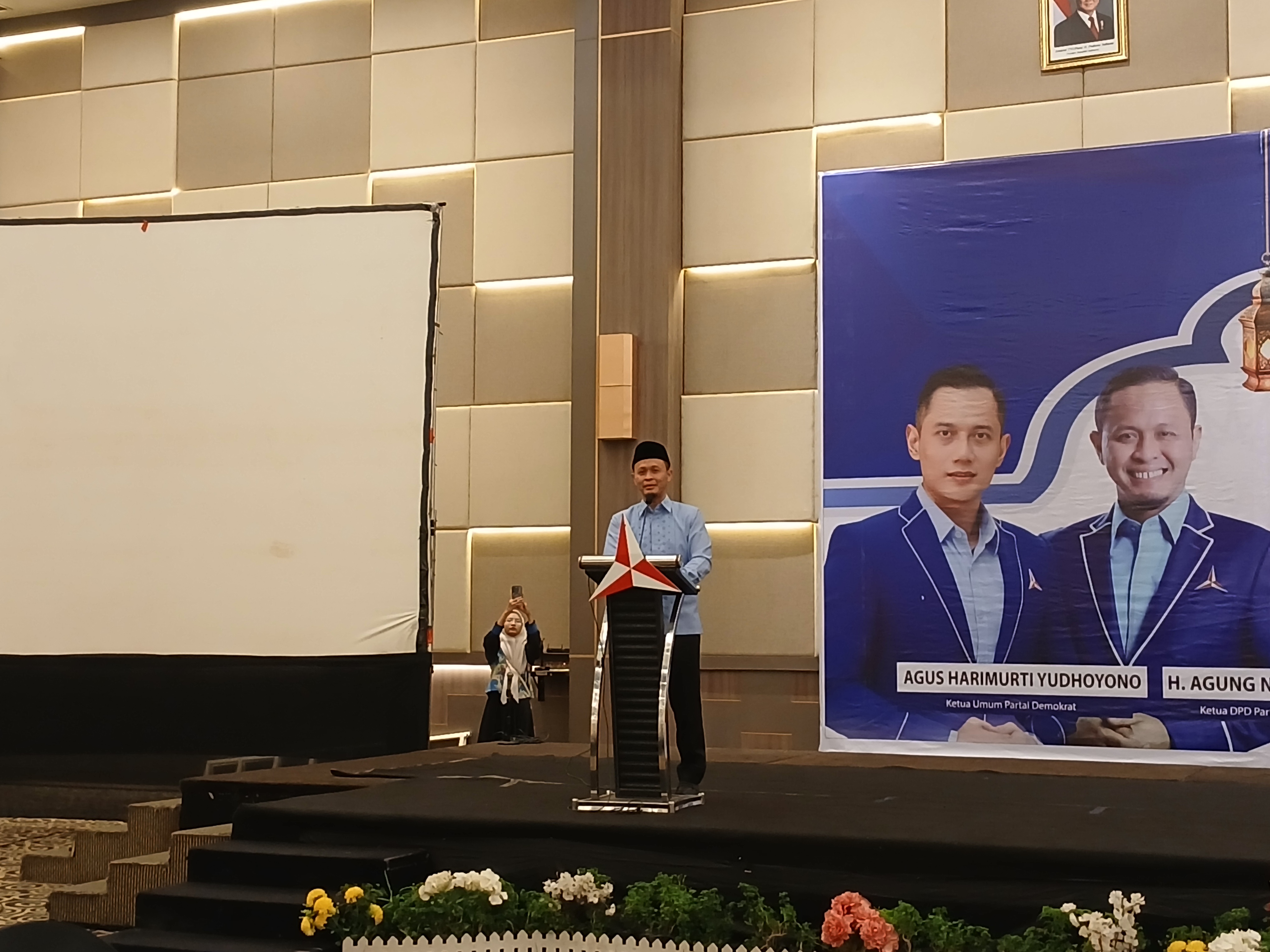 Ketua DPD Partai Demokrat Riau Agung Nugroho. Foto: Surya/Riau1.