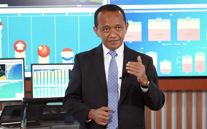 Menteri Energi dan Sumber Daya Mineral (ESDM), Bahlil Lahadalia