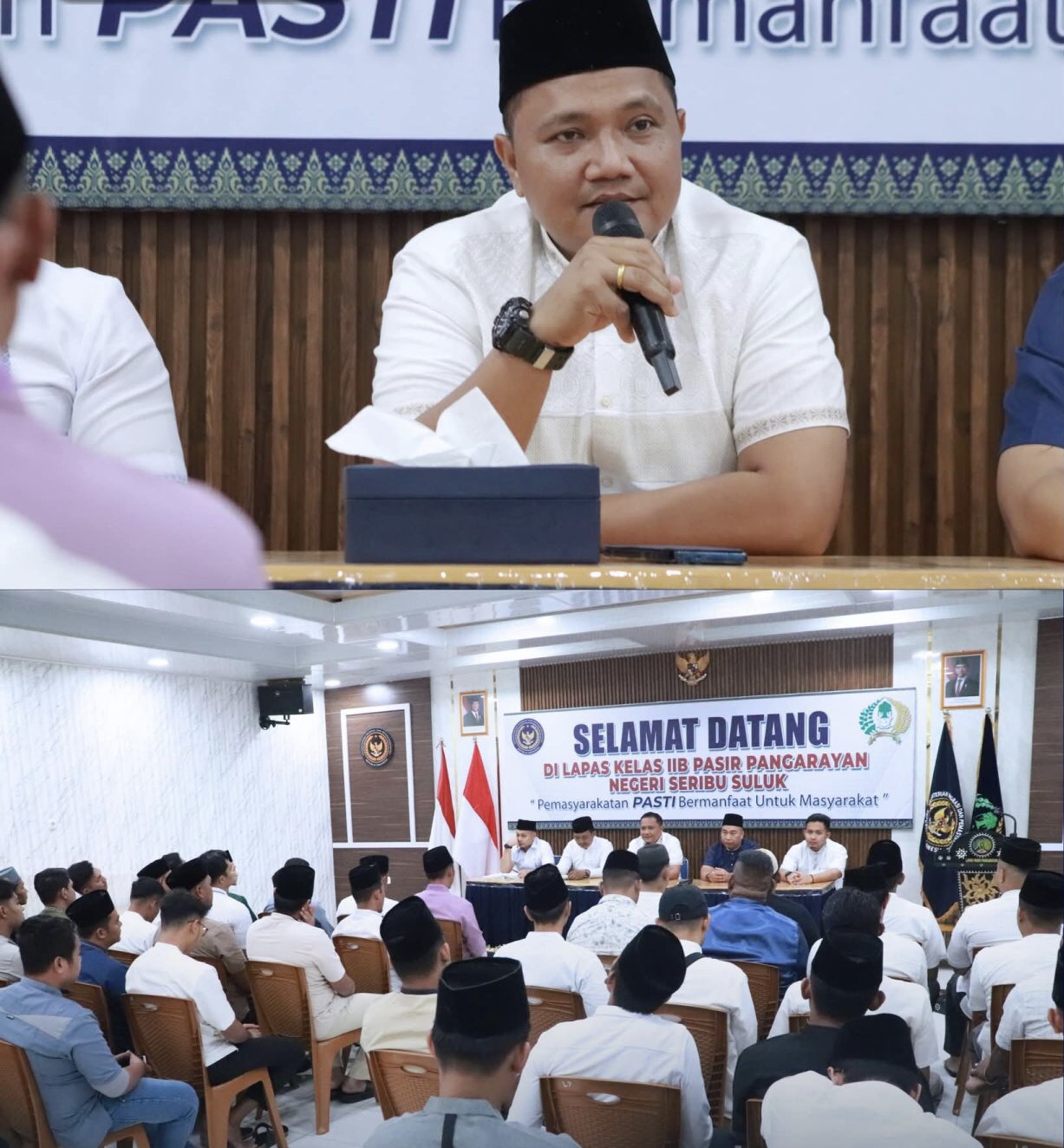 Bangun Kebersamaan di Bulan Suci, Lapas Pasir Pangarayan Gelar Rapat Dinas, Berbagi Takjil hingga Buka Bersama