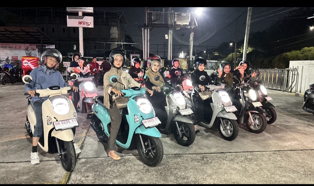 Peserta Hijabers Serenity Ride