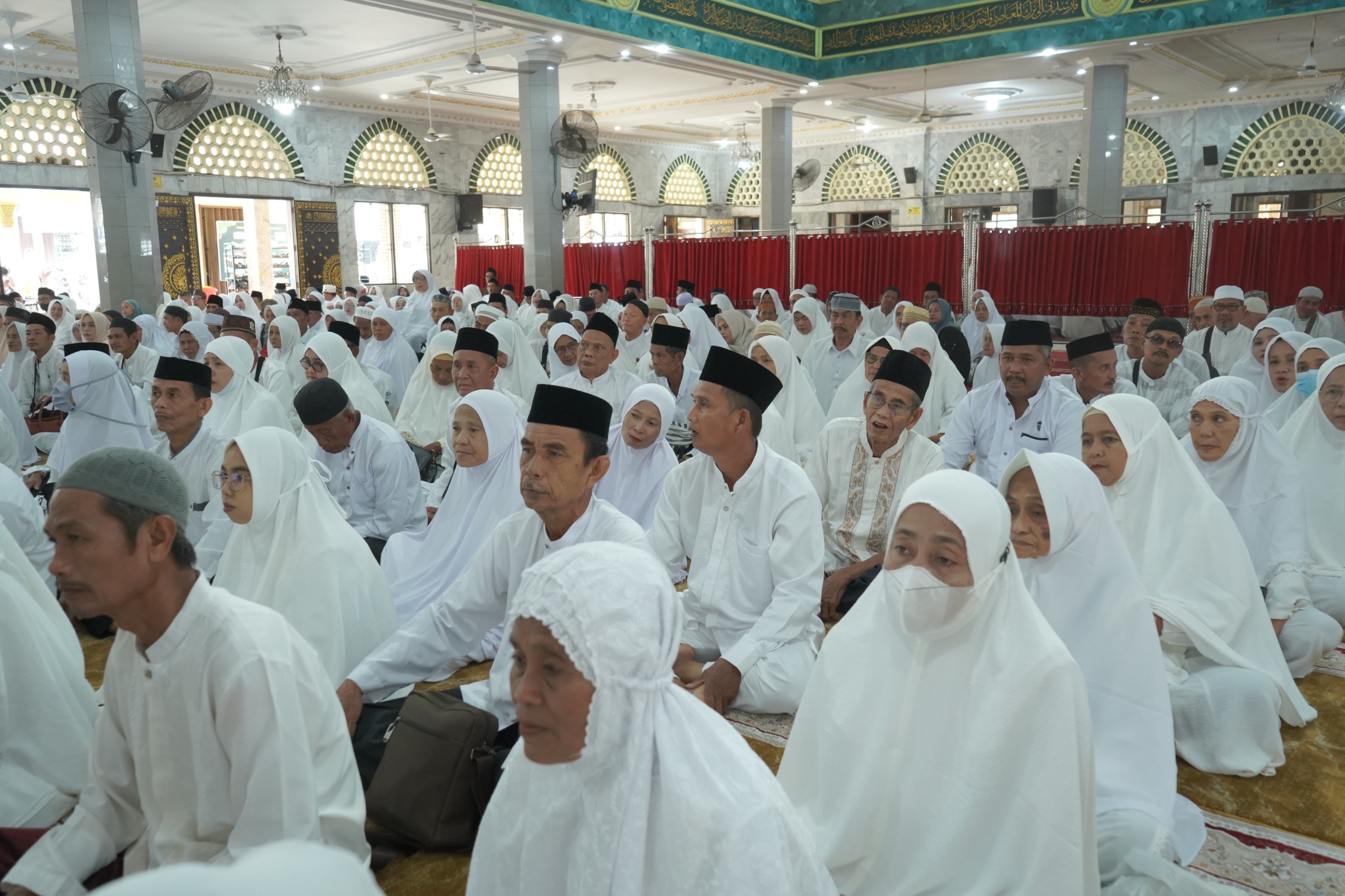 Peserta Manasik Calon Jemaah Haji 2026 Kabupaten Inhil