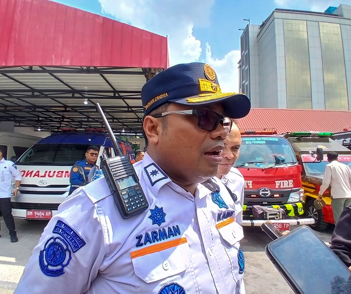 Kepala DPKP Pekanbaru Zarman Candra. Foto: Surya/Riau1.