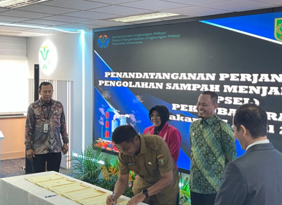 Bupati Kampar, Ahmad Yuzar teken kerja sama