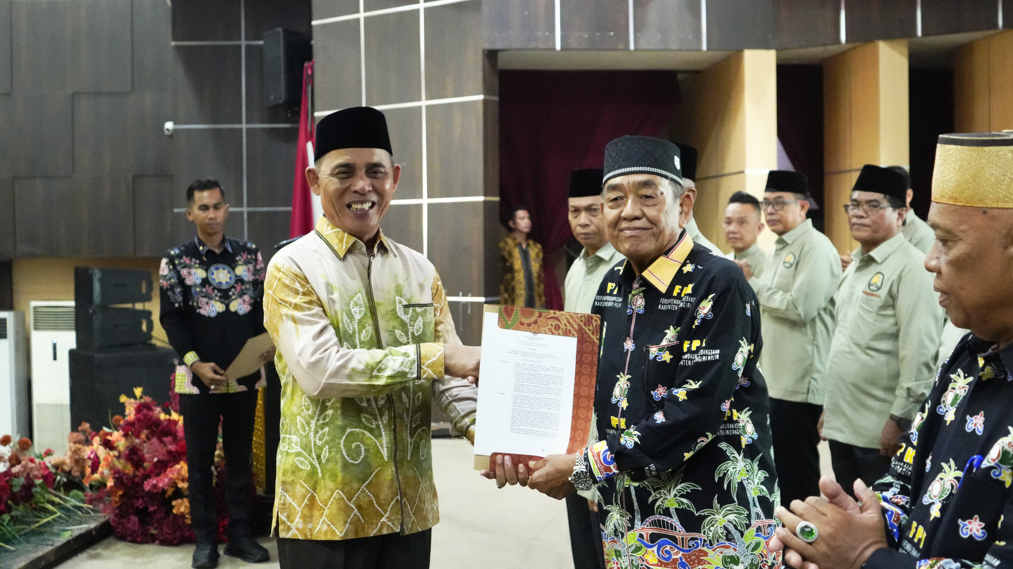 Pelantikan FKUB dan FPK Inhil