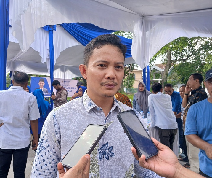 Anggota DPRD Kota Pekanbaru dari Fraksi Demokrat Achmad Faisal Reza. Foto: Surya/Riau1.