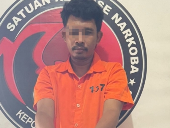 Polisi Amankan 3,35 Gram Sabu Beserta NA Pengedar Warga Pangkalan Batang