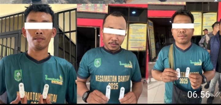 Dari 60 Orang Pegawai, 3 Orang Positif Narkoba di Kantor Camat Bantan