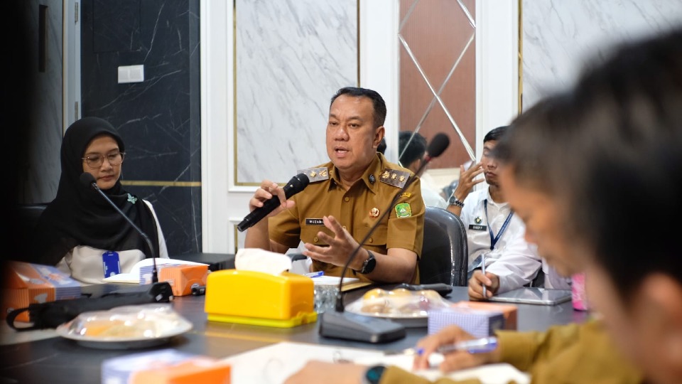 Rakor Program MBG di Meranti