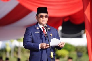 Sekdaprov Riau, Syahrial Abdi jadi pembina upacara peringaran Hari Otonomi Daerah