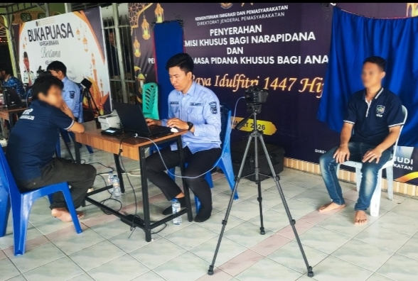 Optimalkan Layanan Kesehatan, Lapas Bengkalis Gandeng Disdukcapil Rekam E-KTP