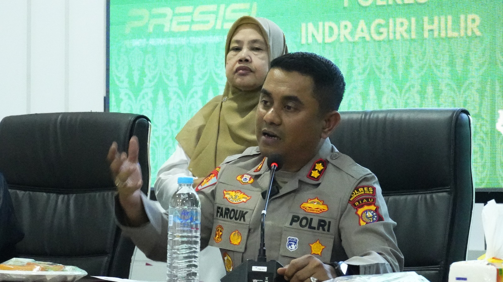 Kapolres Indragiri Hilir, AKBP Farouk Oktora