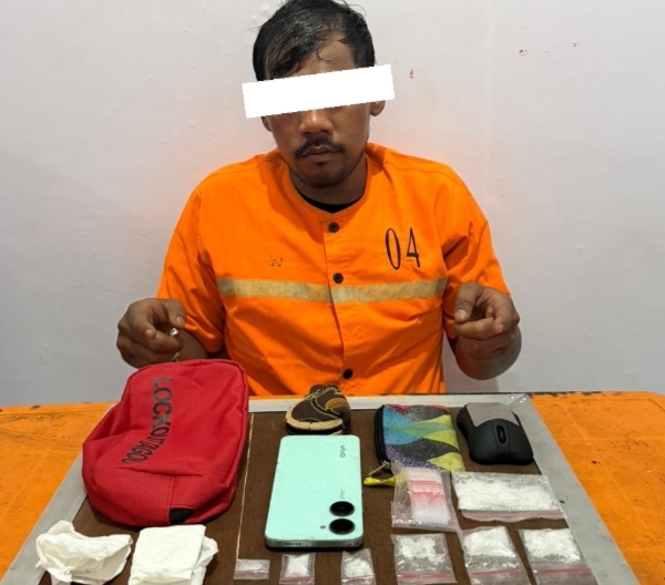 Polisi Amankan 15,87 Gram Sabu Dengan Tersangka Mahasiswa
