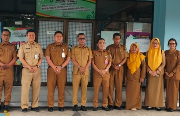 Disdukcapil Bengkalis Tanda Tangani PKS Pemanfaatan Data Kependudukan