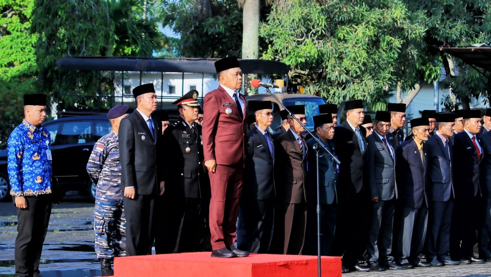 Upacara peringatan Hari Kebangkitan Nasional (Harkitnas) ke-118 Tahun 2026 di Meranti