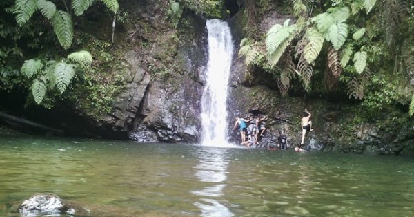 Air Terjun Batu Dinding, Desa Tanjung Belit, Kecamatan Kampar Kiri Hulu