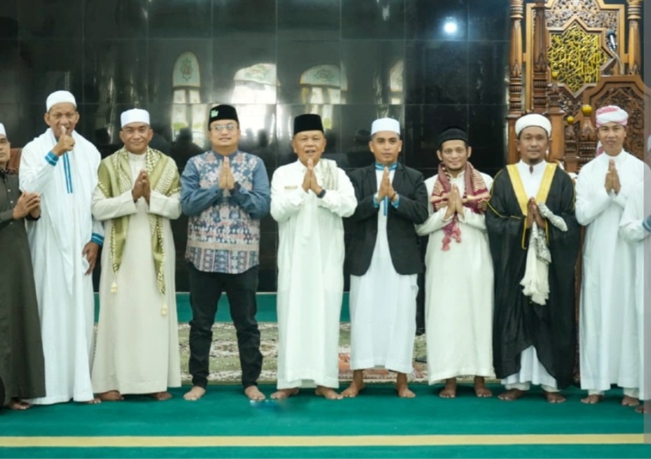 Usai salat idul adha di Meranti