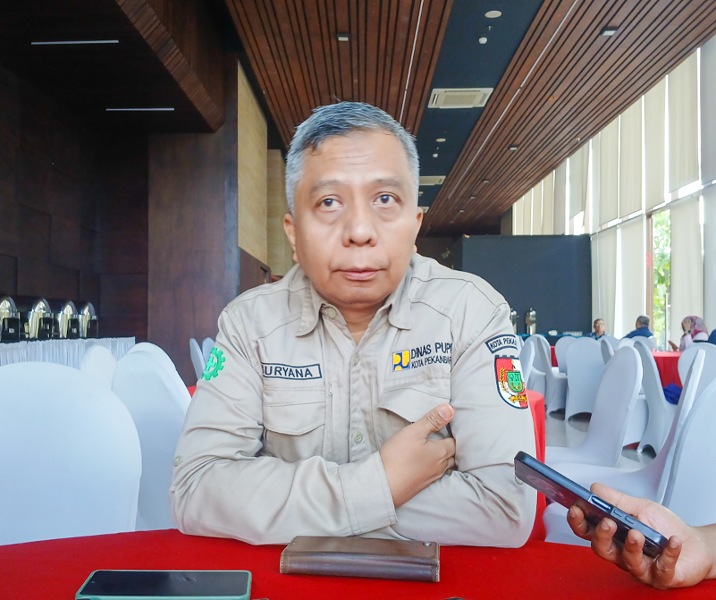 Plt Direktur Perumdam Tirta Siak Suryana Hakim. Foto: Surya/Riau1.
