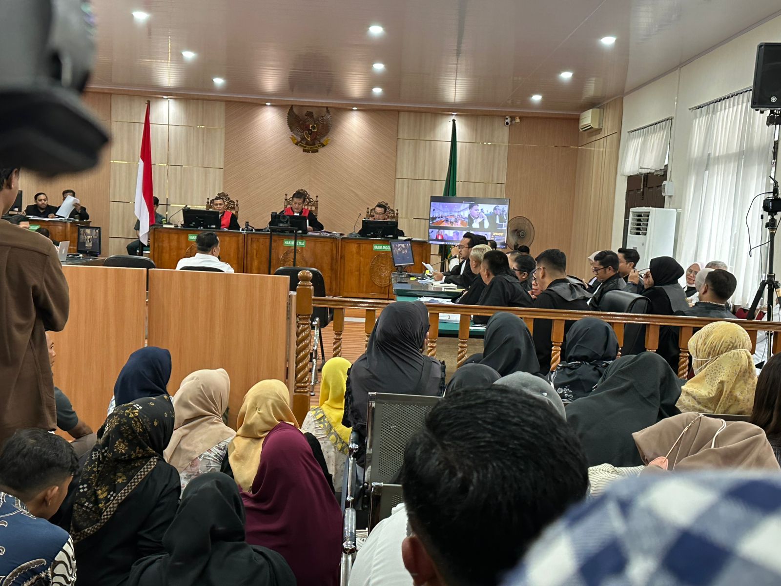 SF Hariyanto Hadir Jadi Saksi dalam Persidangan Kasus Dugaan Korupsi dan Pemerasan yang Menjerat Gubernur Nonaktif Abdul Wahid, Rabu (03/6/2026). (Foto:Istimewa/Riau1)