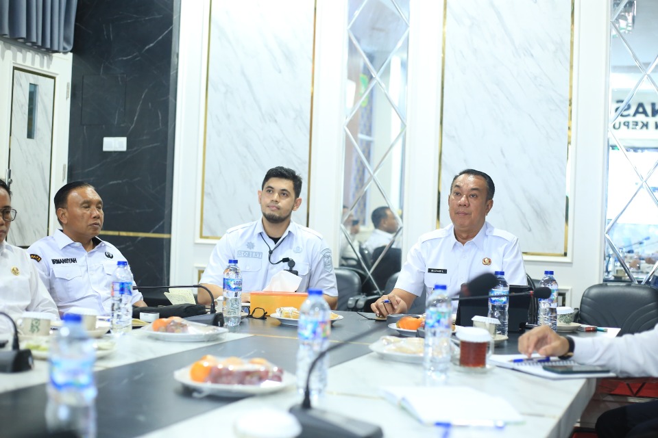 Rapat memetakan potensi kerja sama perdagangan Meranti-Johor Bahru