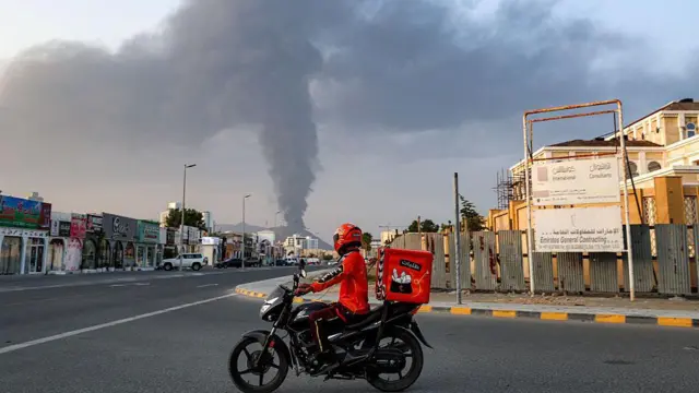 Kawasan terdampak perang di Iran