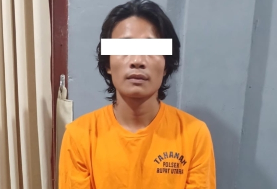 Polsek Rupat Utara Mengamankan Terduga Pelaku Kejahatan Seksual Terhadap Anak Dibawah Umur