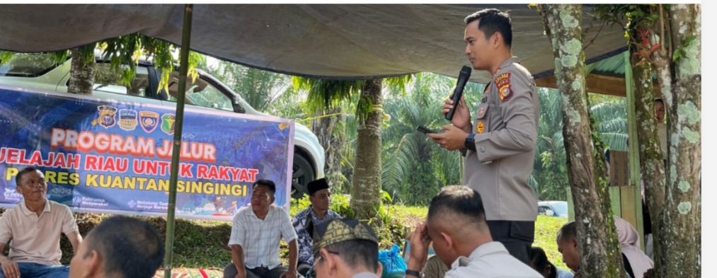 Kegiatan JALUR (Jelajah Riau Untuk Rakyat) di Desa Tanjung Simandolak, Kecamatan Benai