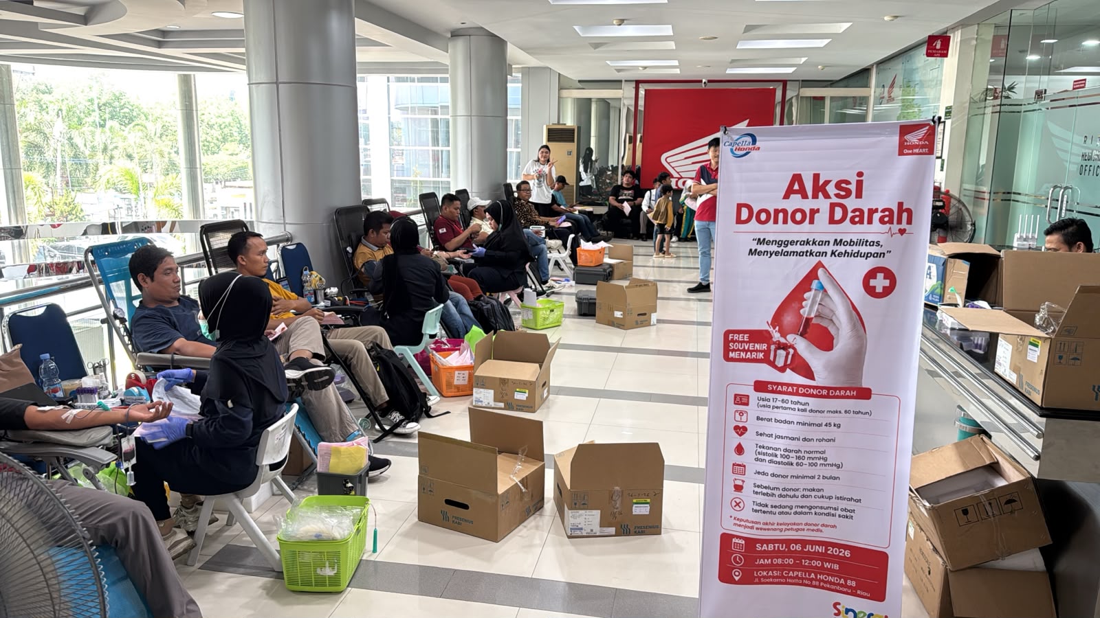 Kegiatan Donor Darah Capella Group
