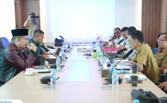 Komisi III DPRD Bengkalis Rapat Bersama PT BLJ dan PDAM