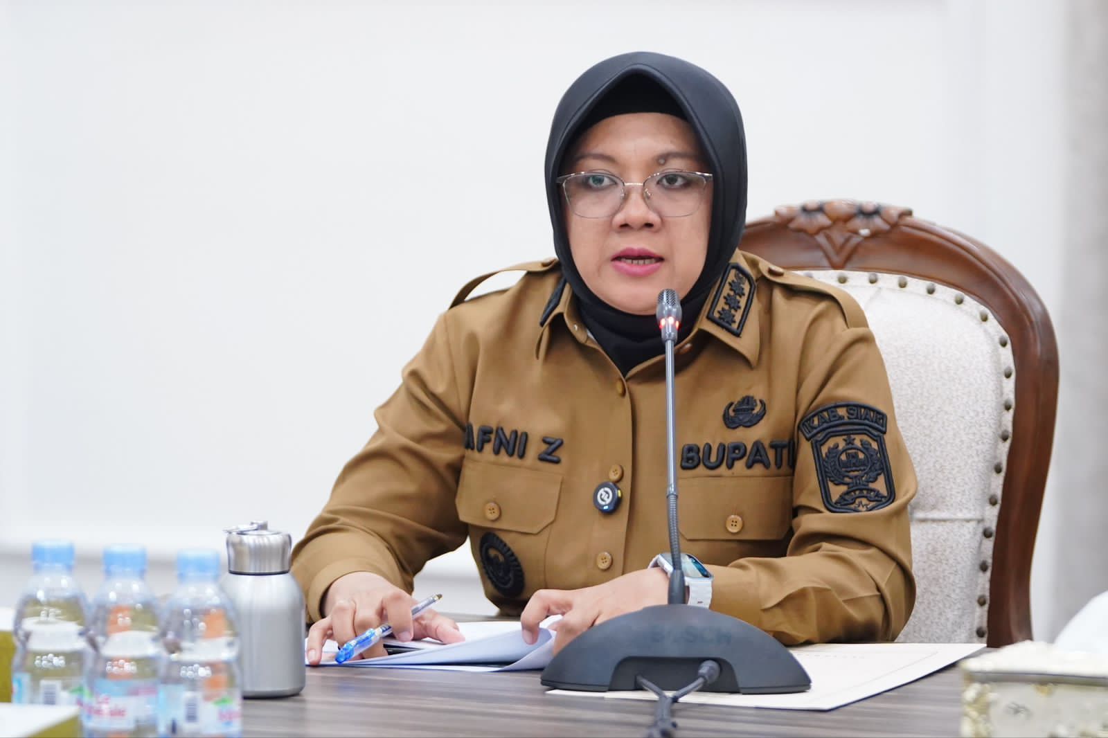 Bupati Siak, Afni