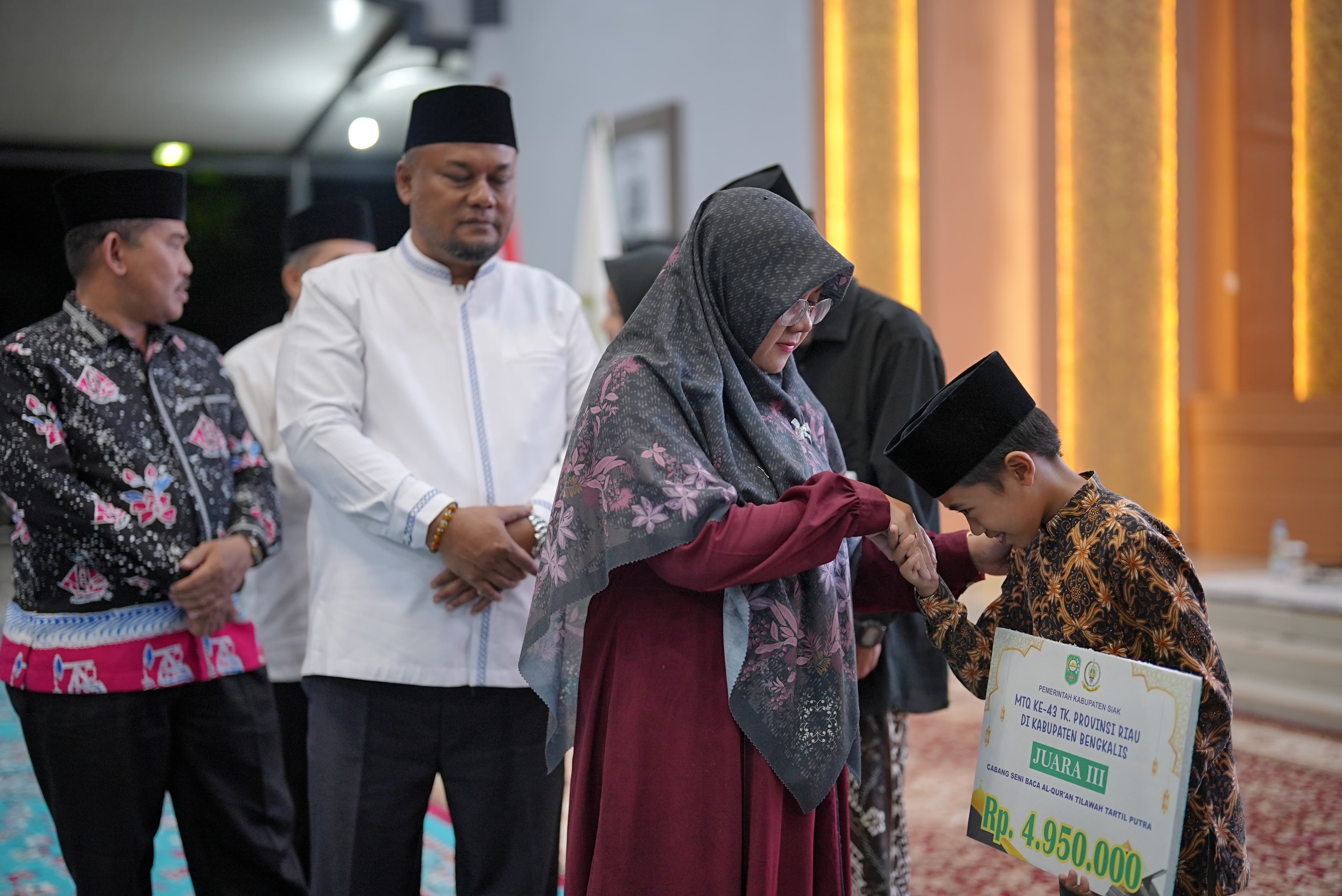 Pelepasan Kafilah Siak untuk MTQ Riau