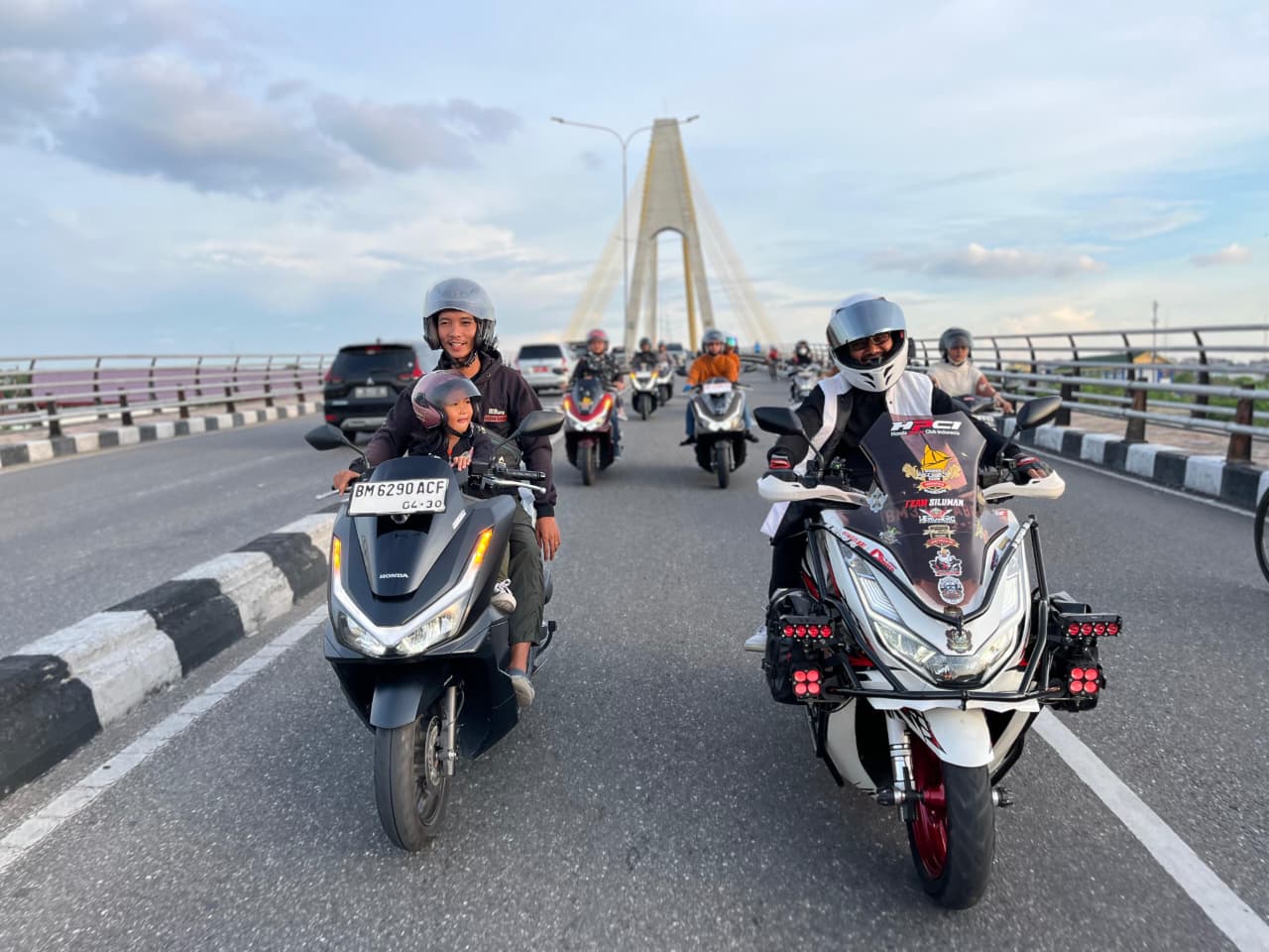 Gathering komunitas bertajuk "PCX160 Bikers Playland