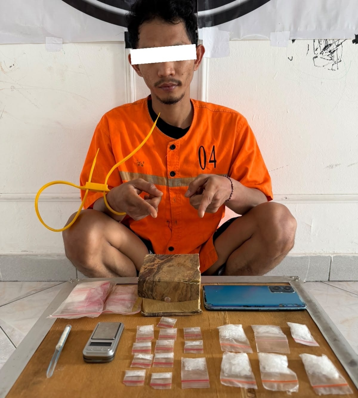 Satresnarkoba Polres Bengkalis Ungkap Peredaran Sabu 25,28 Gram di Duri