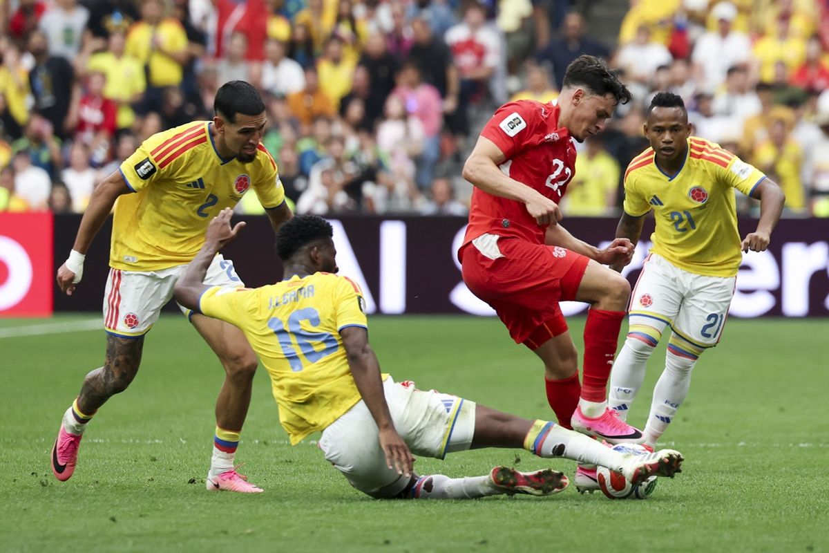 Laga Paraguay vs Swiss