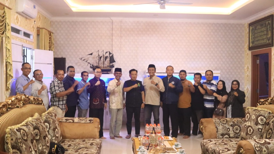 Perwakilan mahaiswa kukerta di Meranti