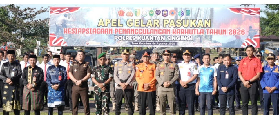Usai Apel Siaga Penanganan Karhutla di Kuansing