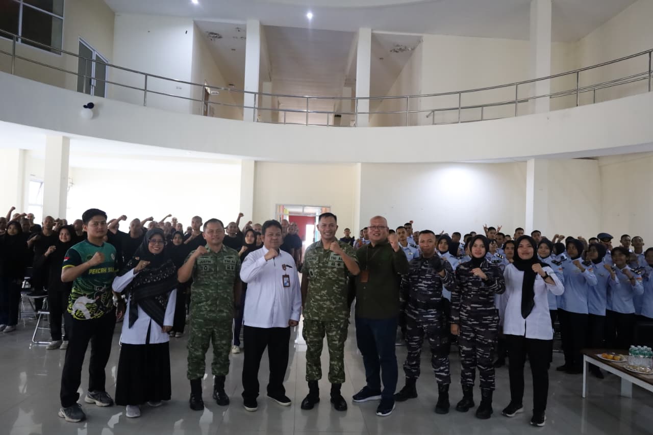 Generasi Teknokrat Maritim, Danlanal Dumai Bekali Mahasiswa Taruna Poltek KP
