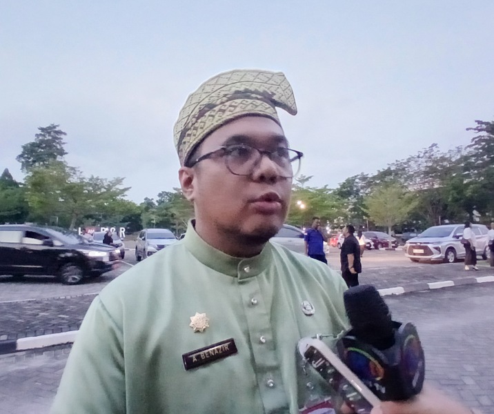 Plt Camat Rumbai Adzani Benazir. Foto: Surya/Riau1.