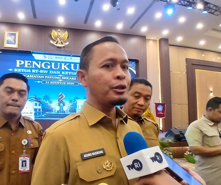 Wali Kota Pekanbaru Agung Nugroho. Foto: Surya/Riau1.