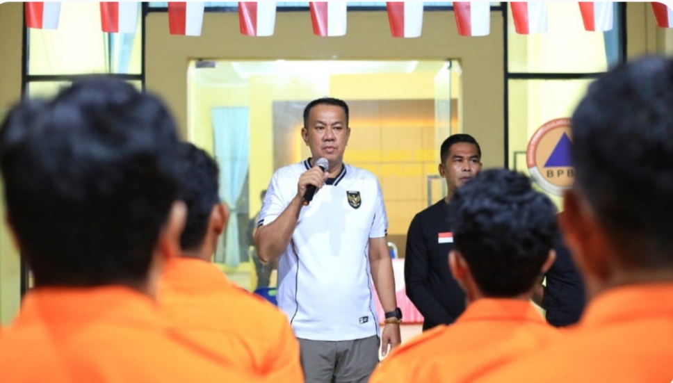Wakil Bupati Meranti, Muzamil Baharuddin dalam arahannya