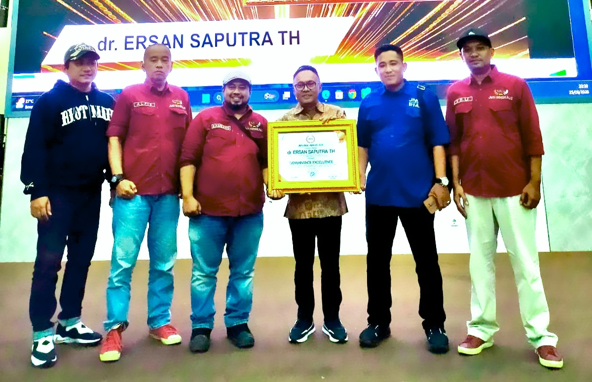 JMSI Sampaikan Laporan Triwulan I 2026, Kesbangpol Bengkalis Beri Apresiasi